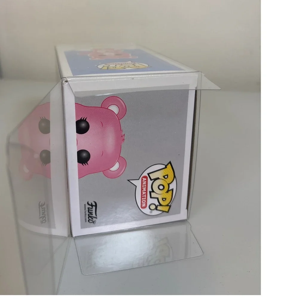 Funko Pop Animation Care Bears Love-a-Lot Bear 354 Vinyl Figure Pink Case